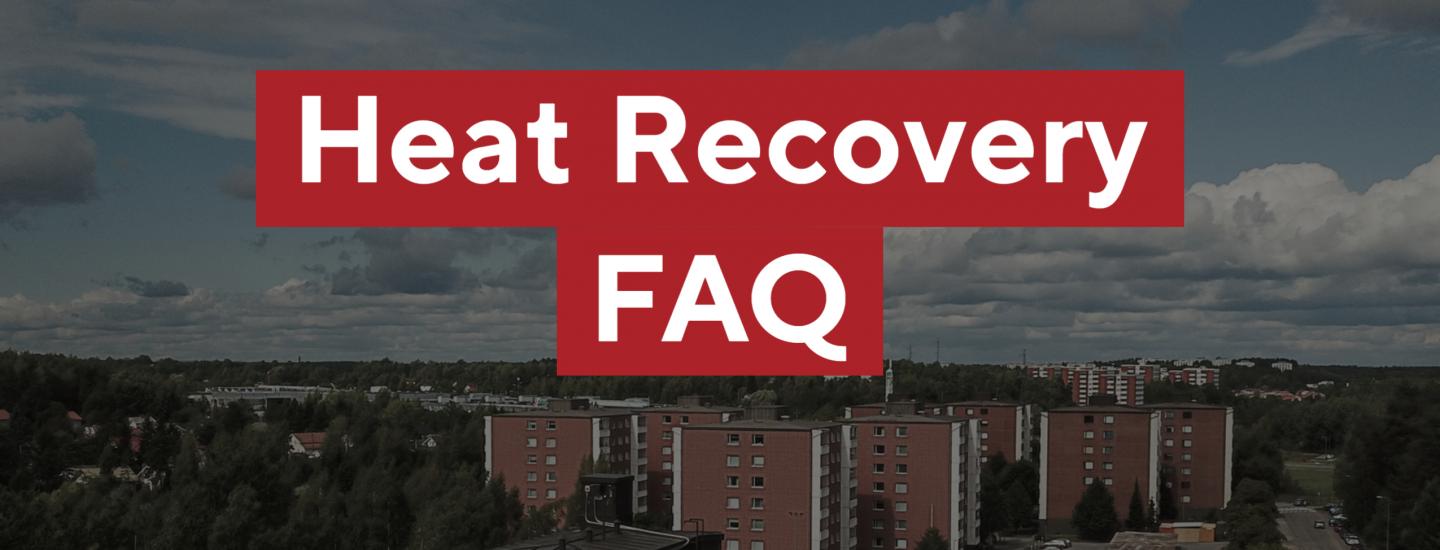 högforsgst heat recovery faq