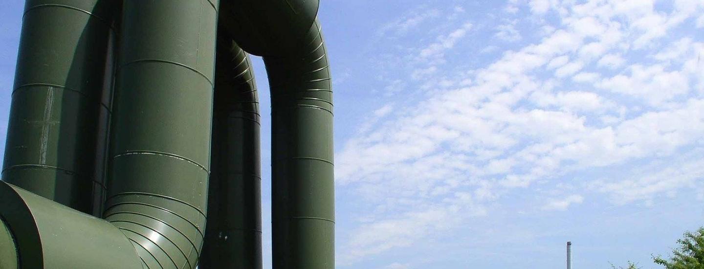 högforsgst district heating pipeline