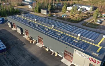 högforsgst new factory solar panels solar energy system